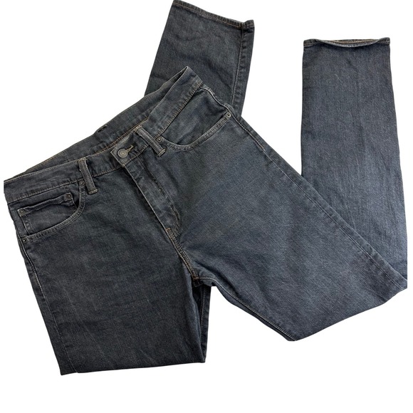 Men's Levi's 508 Slim Fit Jeans Gray Blue Wash Denim Pants Size 32x32 Casual - Picture 1 of 11